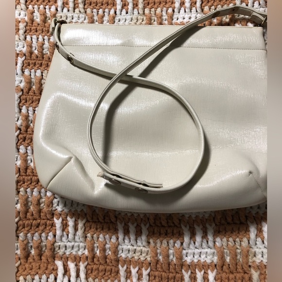 Vintage Coblentz Original Cream Leather Shoulder Bag - Picture 5 of 10